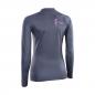 Preview: ION Rashguard Woman LS in Steel Blue vorne