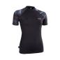 Preview: ION Rashguard Woman SS in Laser Black vorne