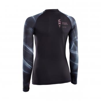 ION Rashguard Woman LS in Laser Black hinten