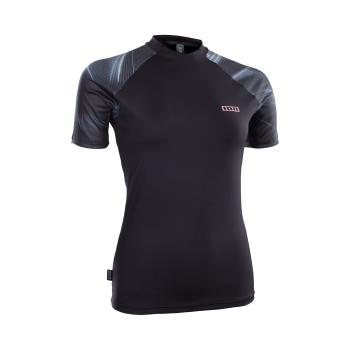 ION Rashguard Woman SS in Laser Black vorne