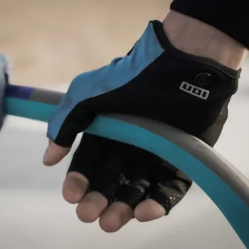 Preview: ION Amara Gloves Half Finger - Cascade Blue