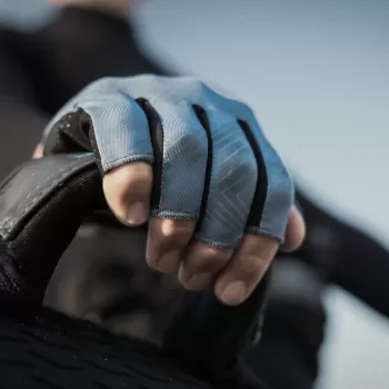 Preview: ION Amara Gloves Half Finger - Cascade Blue