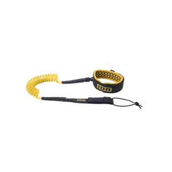 ION Wingboard Leash Core Coiled Knee - Mustard