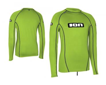 ION Promo Rashguard Men LS - Lime Green