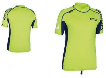 ION - Rashguard Boys SS Capture - lime green/navy