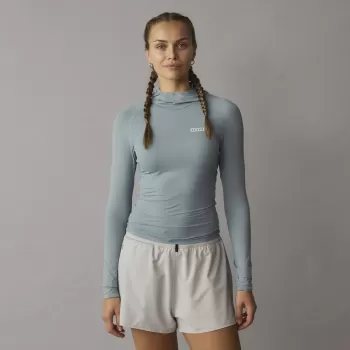 Preview: ION Rashguard Sun Pro LS Women 2026 - Silver Green