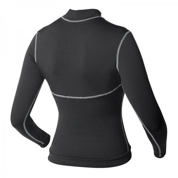 NP Thermalight Shirt Women L/S Schwarz Rückseite