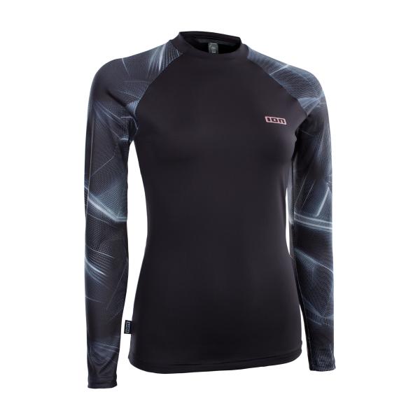 ION Rashguard Woman LS in Laser Black vorne