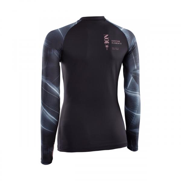 ION Rashguard Woman LS in Laser Black hinten