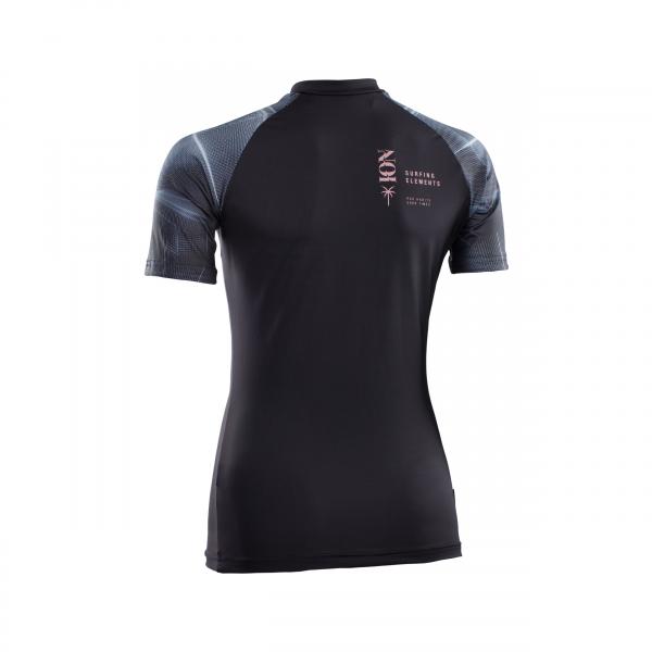 ION Rashguard Woman SS in Laser Black hinten