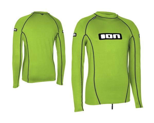ION Promo Rashguard Men LS - Lime Green