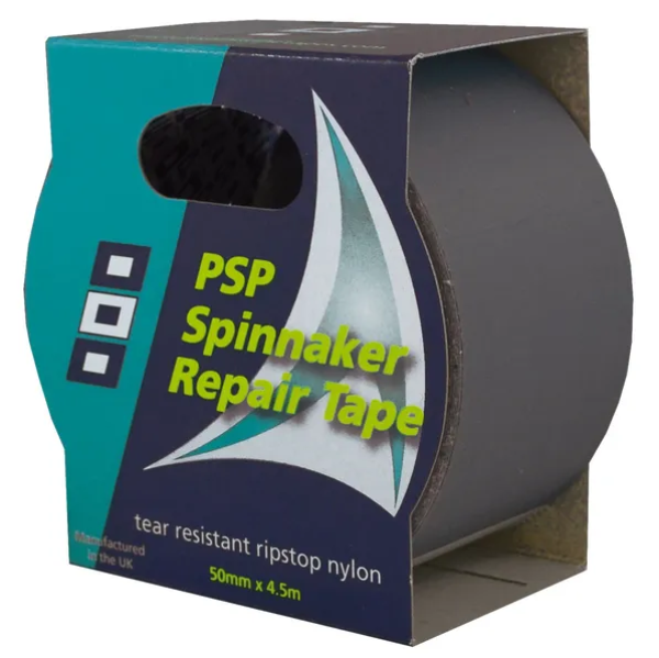 PSP Ripstop Spinnaker-Reparaturband - Dunkelgrau
