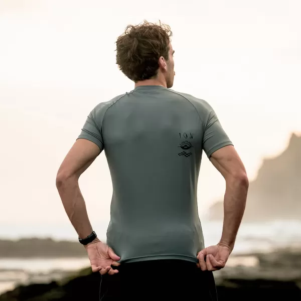 ION Rashguard SS 2026 - Sage Grey