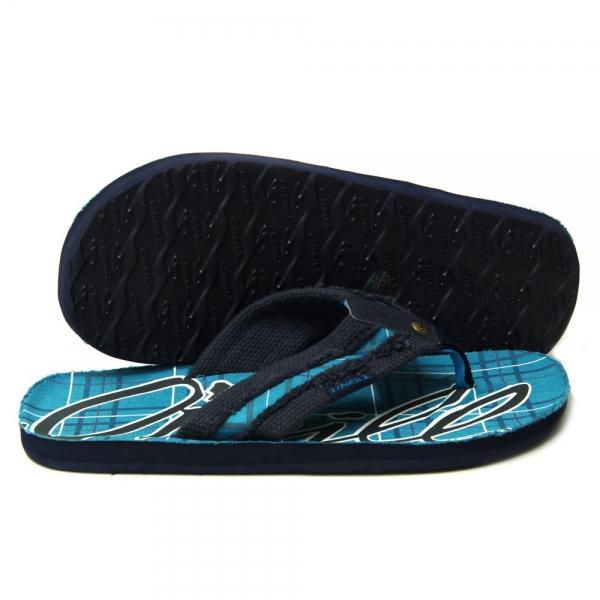 O`Neill check blue