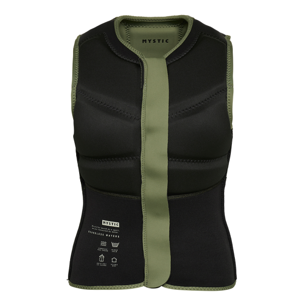 Mystic Star Impact Vest FZ 2026 - Olive Green